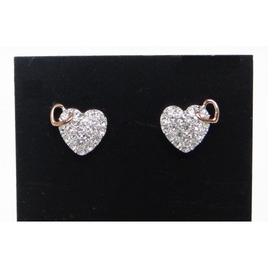 SWAROVSKI（スワロフスキー） ハート ラインストーン ネックレス