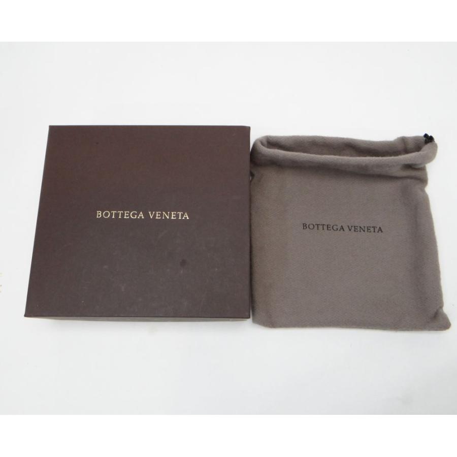 BOTTEGA VENETA ボッテガ・ヴェネタ イントレチャート 二つ折りマネークリップ カードケース ダークグレー＜USED＞｜bossfull｜09