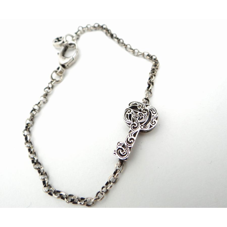 GUCCI（グッチ） 632207 ダブルG キー ブレスレット SV925＜USED
