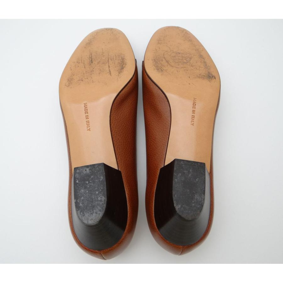 ​美品◆フェラガモ ヴァラ リボン パンプス ダークブラウン 6 1/2C 24 VARA（Salvatore Ferragamo） SalvatoreFerragamo フェラガモ VARA