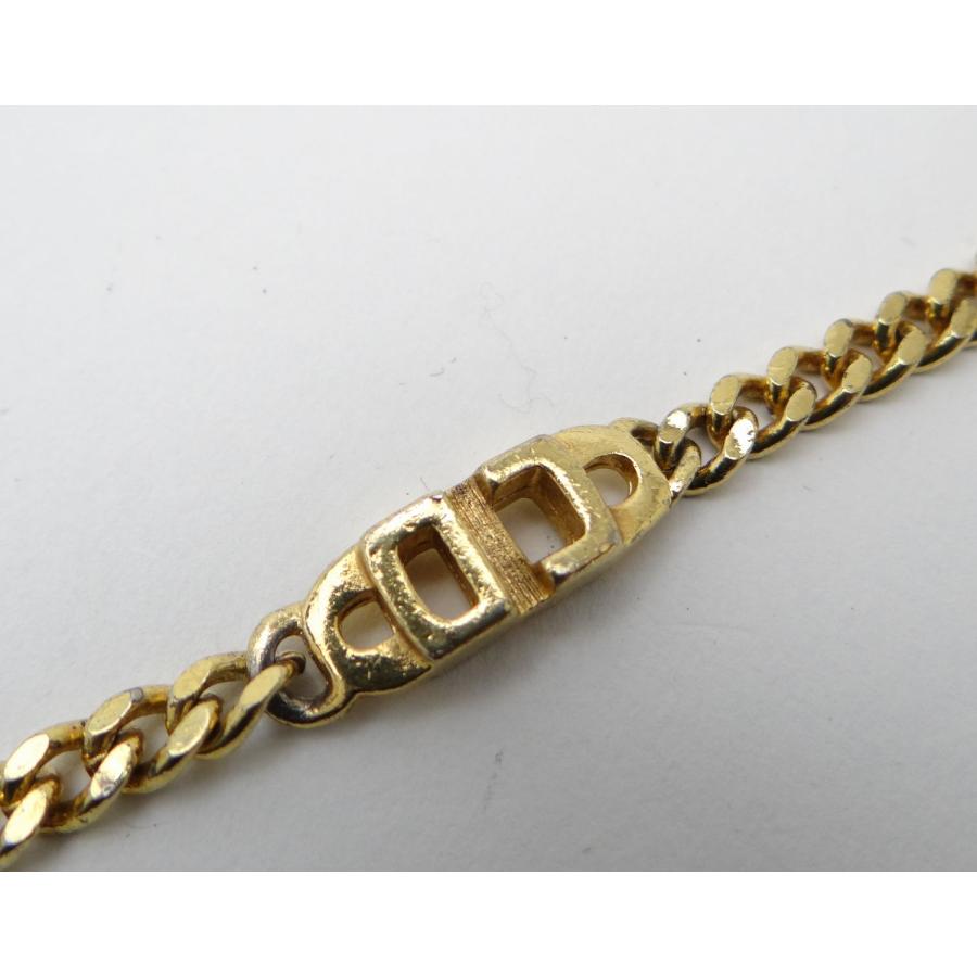 Christian Dior ディオール CDロゴ 喜平 ゴールドチェーン チョーカー