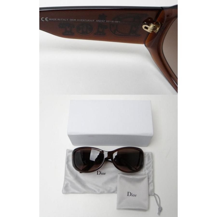 Christian Dior ディオール AVENTURA ANZS2 サングラス ブラウン＜USED 