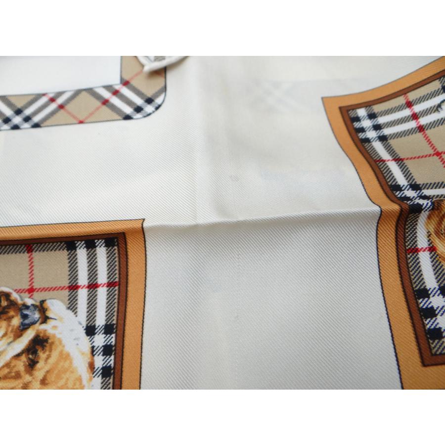 BURBERRY（バーバリー） Burberrys 犬 ドッグ シルク スカーフ