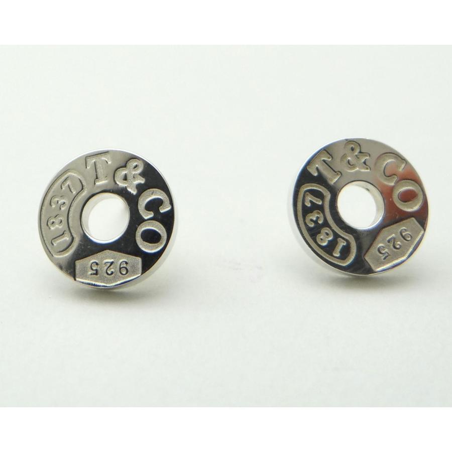 Tiffany 1837 TIFFANY&CO. ティファニー サークルピアス SV925＜USED