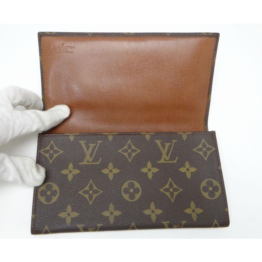LOUIS VUITTON ルイヴィトン モノグラム 二つ折り長札入れ<USED LOUIS VUITTON ルイヴィトン モノグラム 二つ折り長札入れ<USED