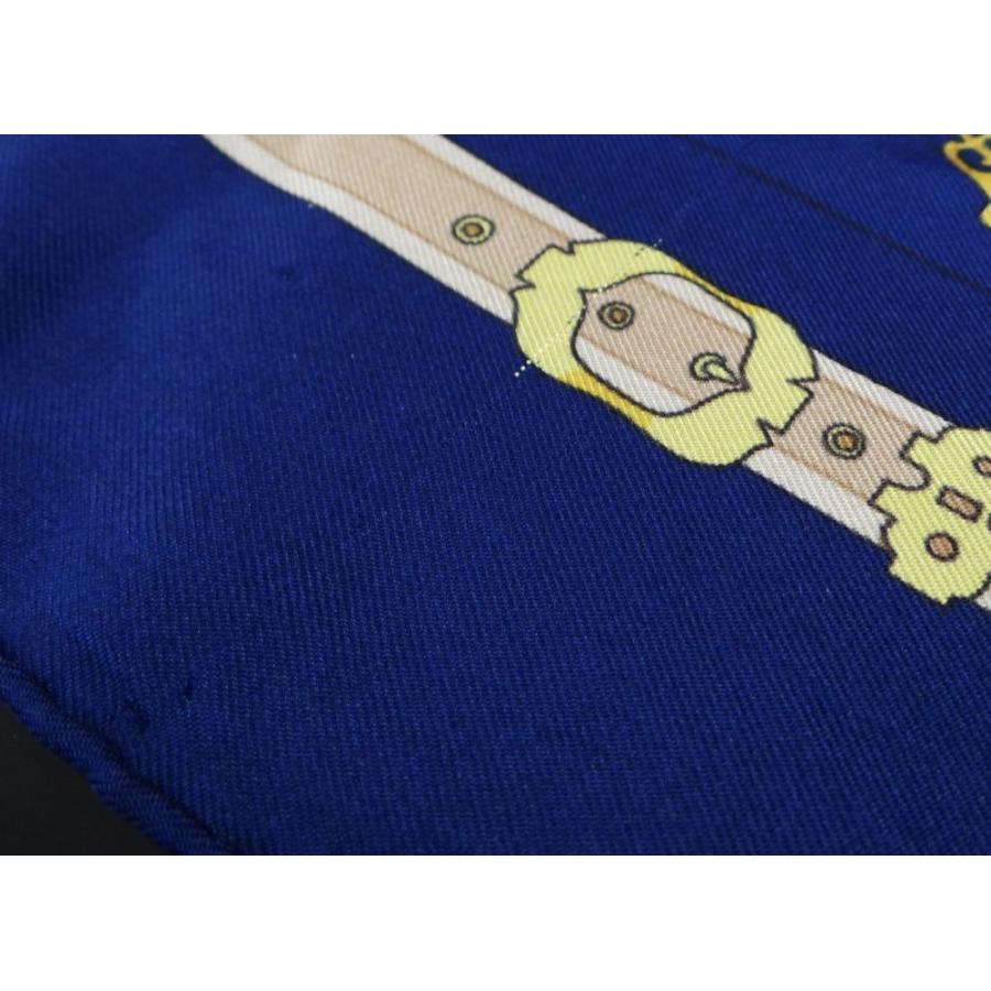 HERMES エルメス 馬具 騎士 ナイト 装飾 タッセル柄 大判 HERMES エルメス 馬具 騎士 ナイト 装飾 タッセル柄 大判