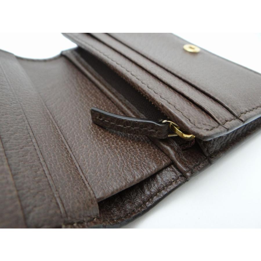 GUCCI（グッチ） 523155 オフィディア GGスプリーム カードケース 二