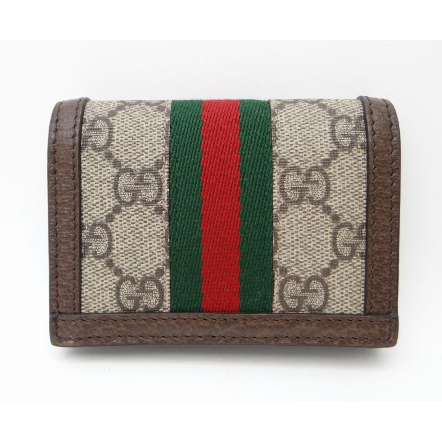 GUCCI（グッチ） 734940 オフィディア GGスプリーム カードケース 二