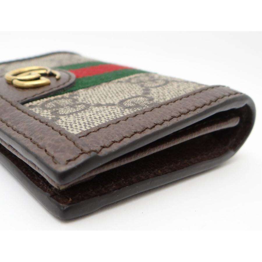 GUCCI（グッチ） 734940 オフィディア GGスプリーム カードケース 二