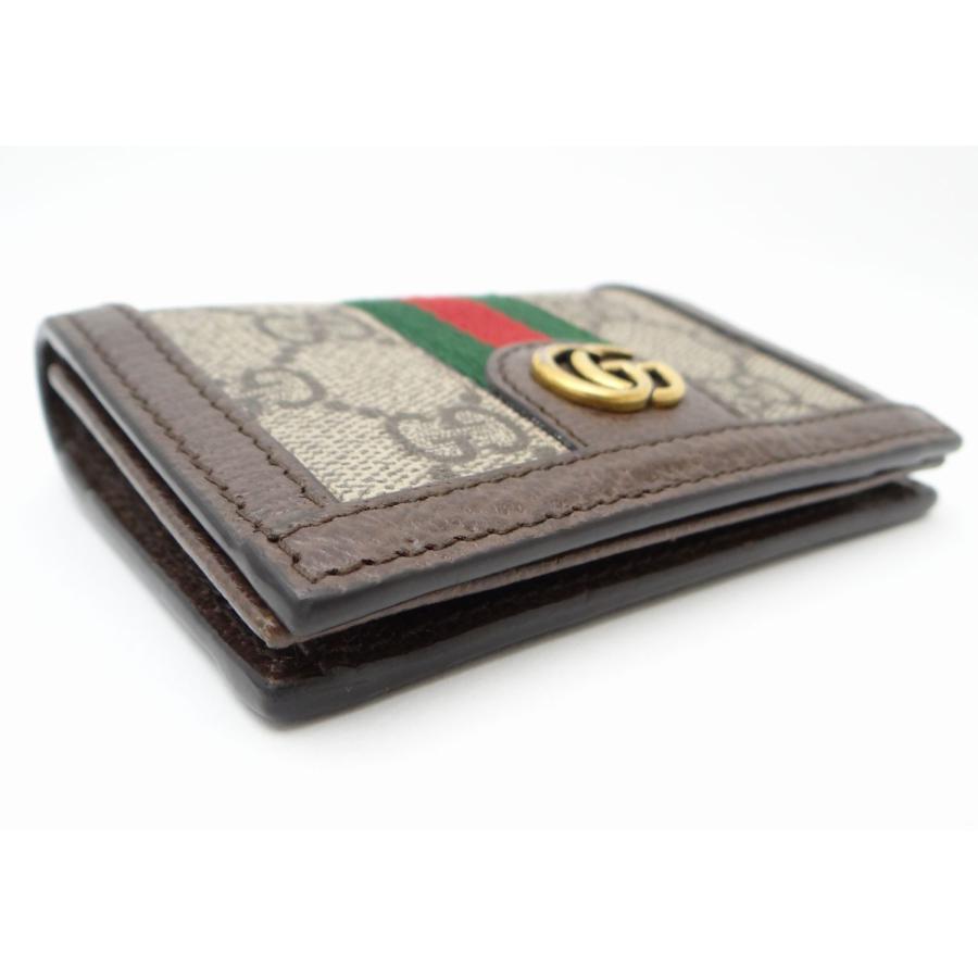 GUCCI（グッチ） 734940 オフィディア GGスプリーム カードケース 二