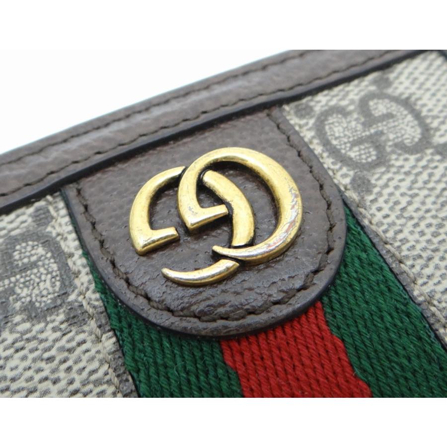 GUCCI（グッチ） 734940 オフィディア GGスプリーム カードケース 二