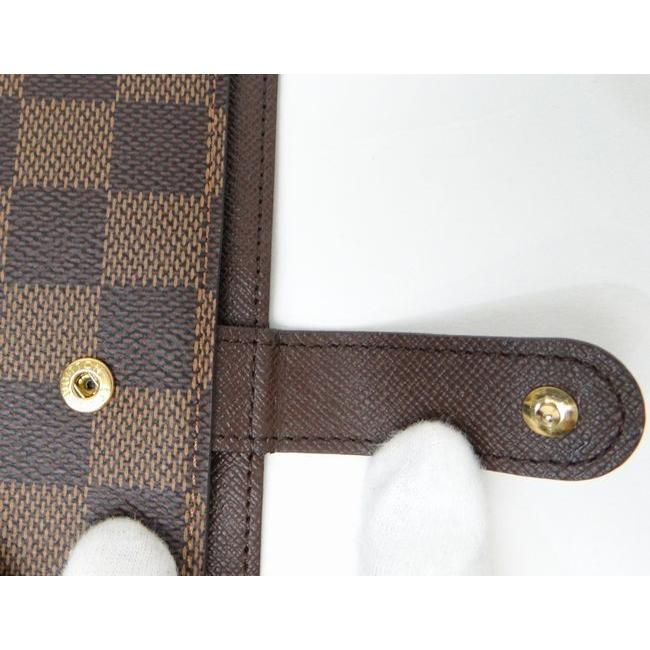 LOUIS VUITTON ルイヴィトン R20700 ダミエ エベヌ アジェンダPM