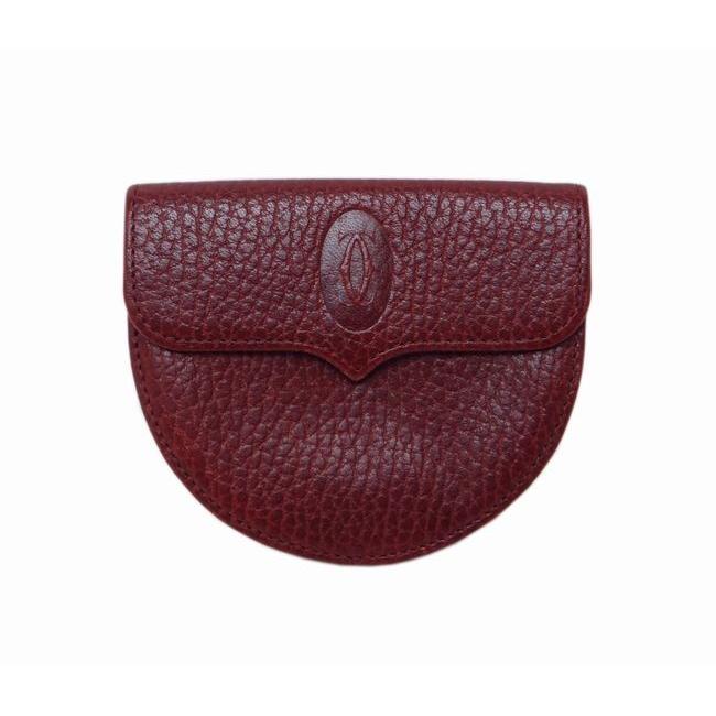 Cartier カルティエ マストライン コインケース ボルドー<USED Cartier カルティエ マストライン コインケース ボルドー<USED