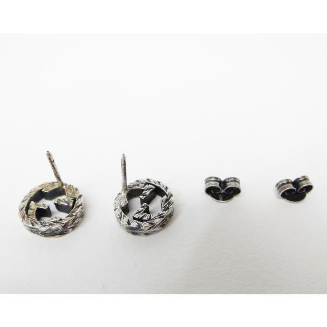 GUCCI（グッチ） 457108 インターロッキングG ピアス SV925 シルバー