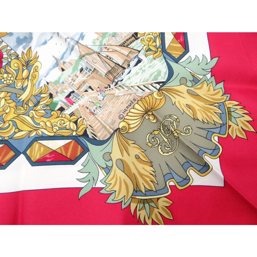 HERMES（エルメス） カレ90 L'ENTENTE CORDIALE 仏英同盟 スカーフ