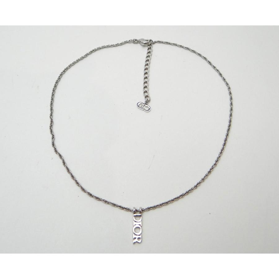 Christian Dior ディオール Diorロゴ ネックレス チョーカー