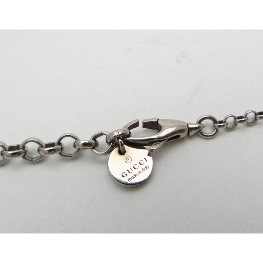 GG GUCCI グッチ インターロッキングG ペンダント ネックレス SV925