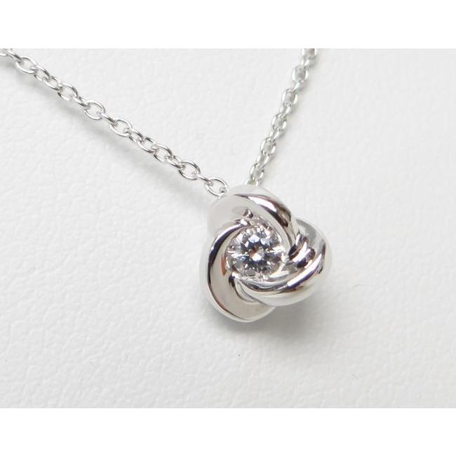 ポンテヴェキオ ダイヤモンドプチネックレス 一粒石ネックレス18K Ponte Vecchio ポンテヴェキオ K18 1Pダイヤ0.07ct プチ