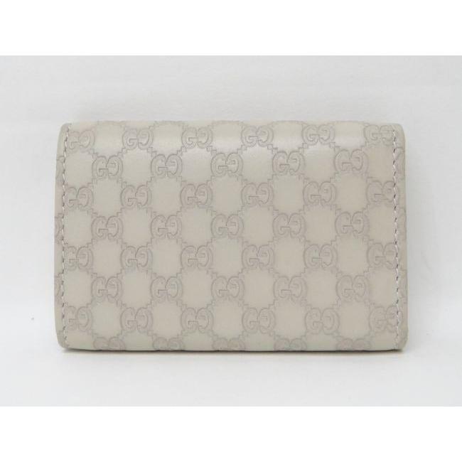 グッチ GUCCI キーケース グッチシマ レザー 白系色 6連 268833 グッチシマ GUCCI グッチ 268833 マイクログッチシマ レザー 6連
