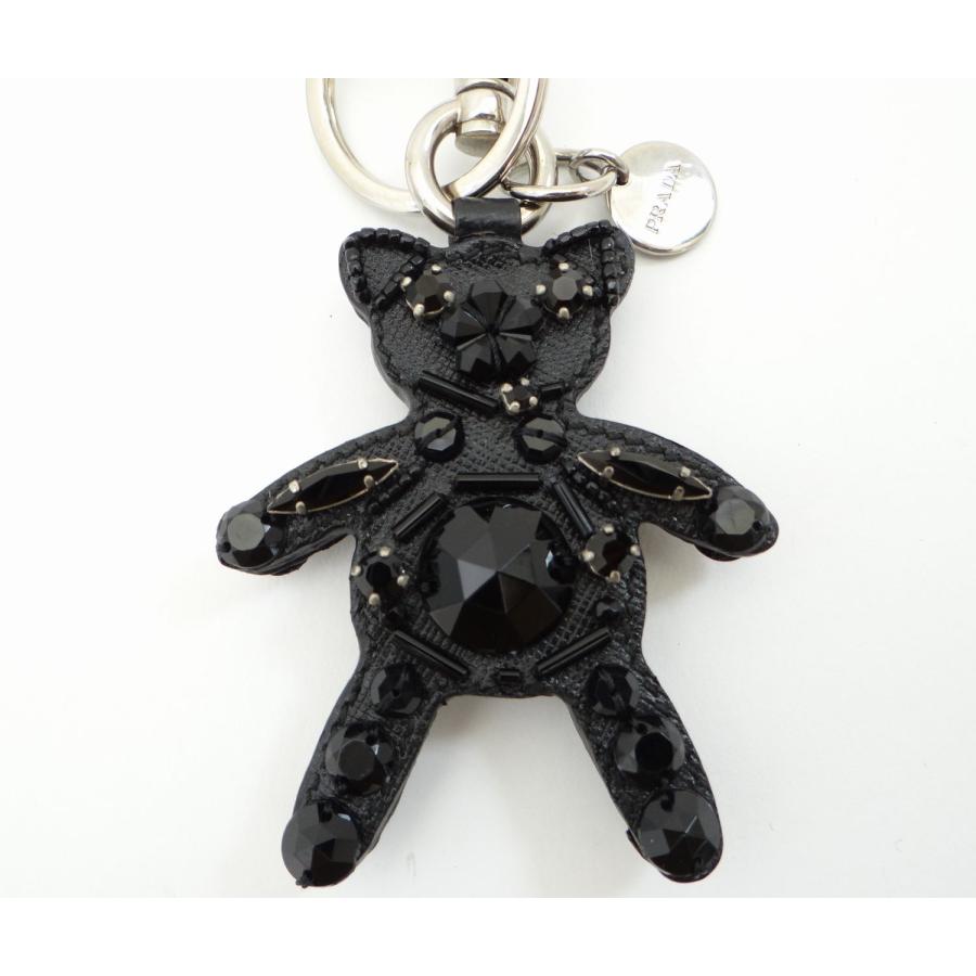 PRADA（プラダ） ビジュー ベア クマ キーリング キーホルダー