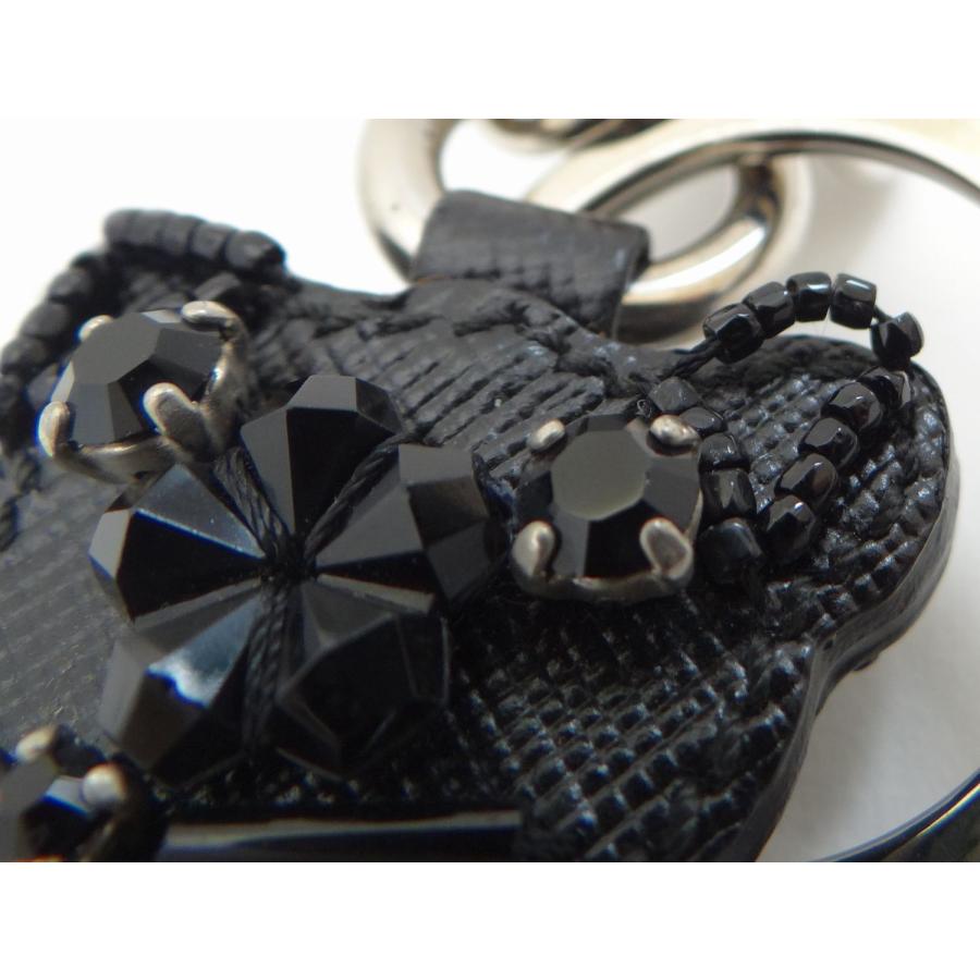 PRADA（プラダ） ビジュー ベア クマ キーリング キーホルダー