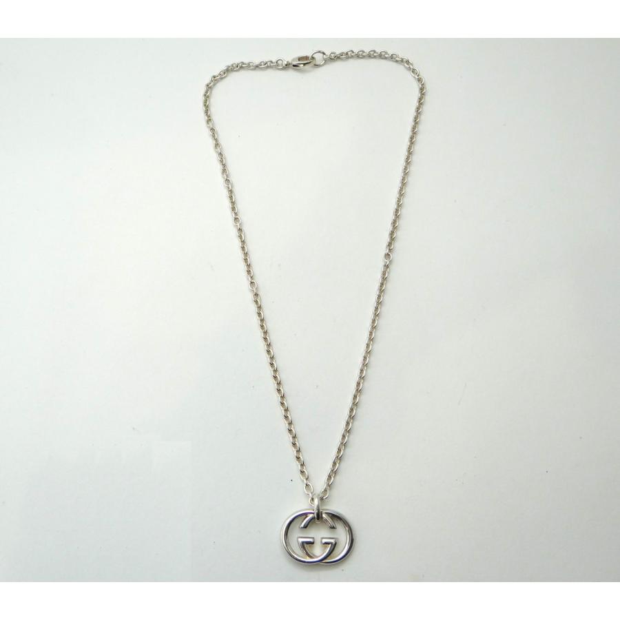 GUCCI（グッチ） インターロッキングG チェーン ネックレス SV925