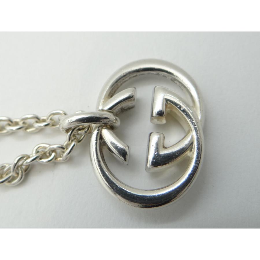 GUCCI（グッチ） インターロッキングG チェーン ネックレス SV925