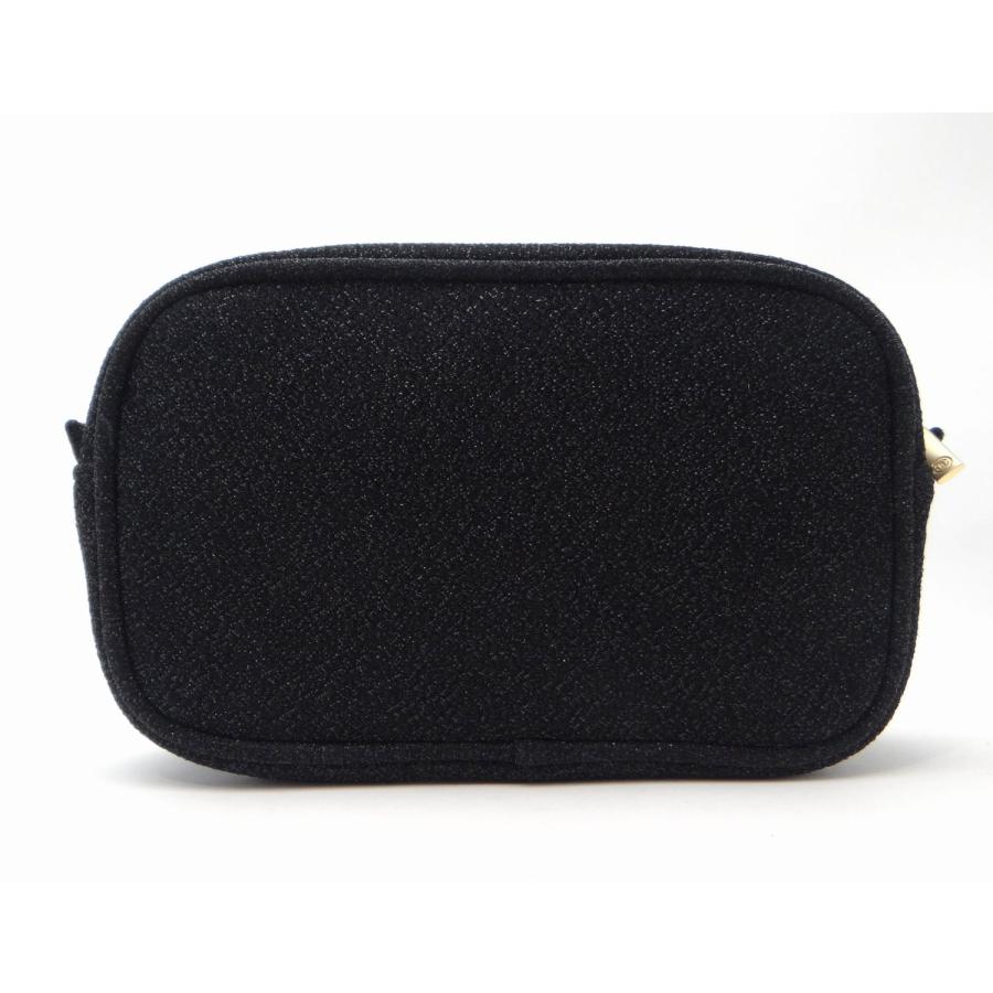 CHANEL（シャネル） ノベルティ ロゴ ポーチ ブラック＜USED＞【送料