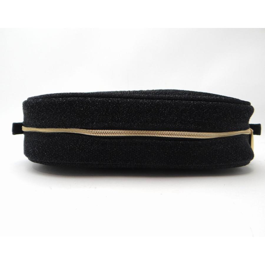 CHANEL（シャネル） ノベルティ ロゴ ポーチ ブラック＜USED＞【送料