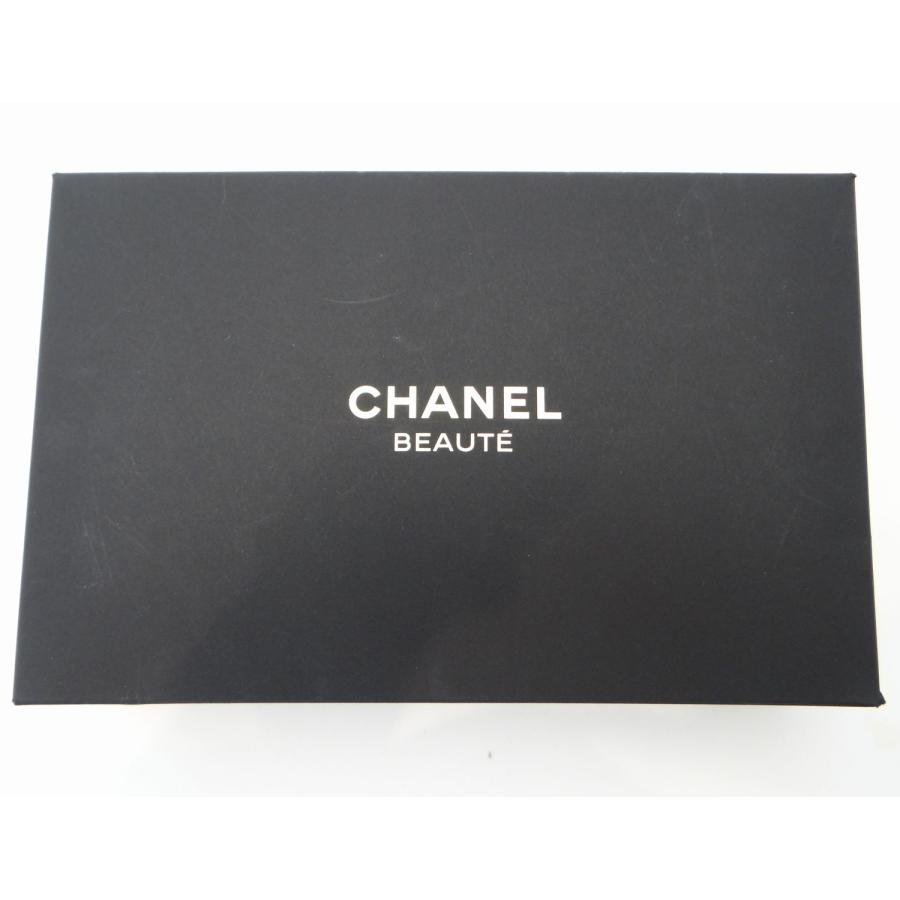 CHANEL（シャネル） ノベルティ ロゴ ポーチ ブラック＜USED＞【送料