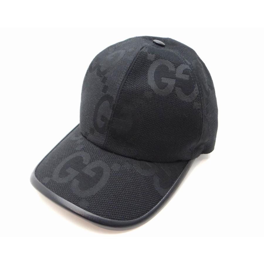 GUCCI（グッチ） 727562 ジャンボGGキャンバス ベースボールキャップ