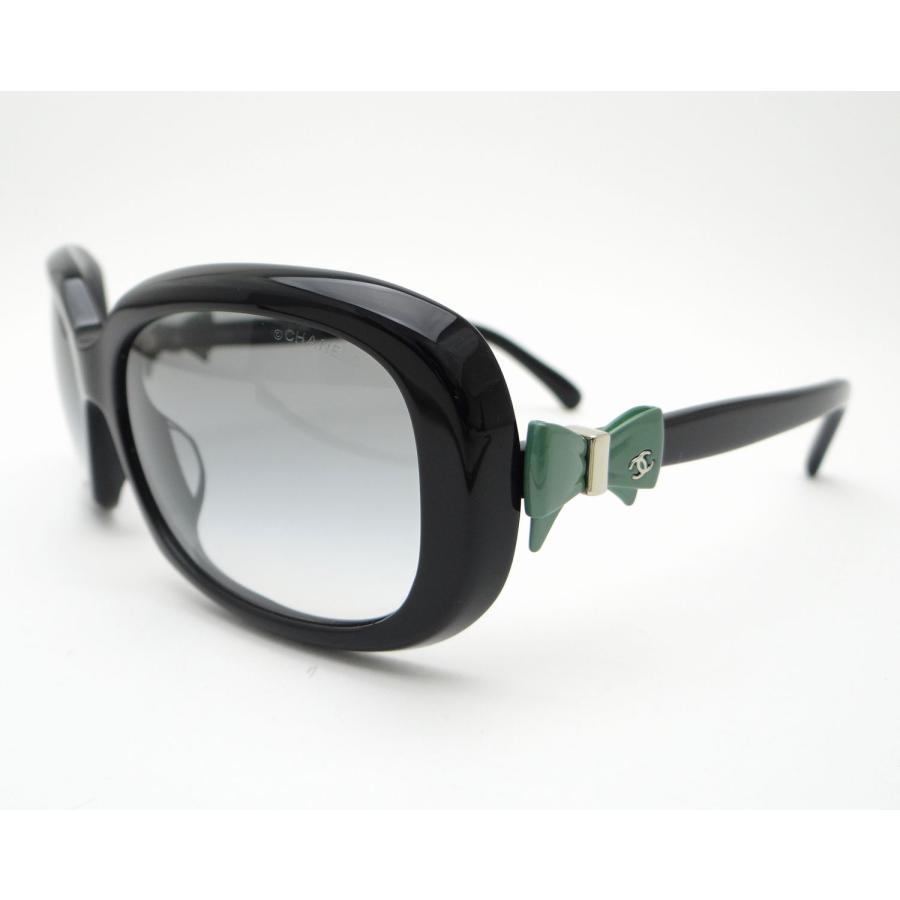 CHANEL シャネル 5170-A ココマーク リボン サングラス＜USED＞ : c  