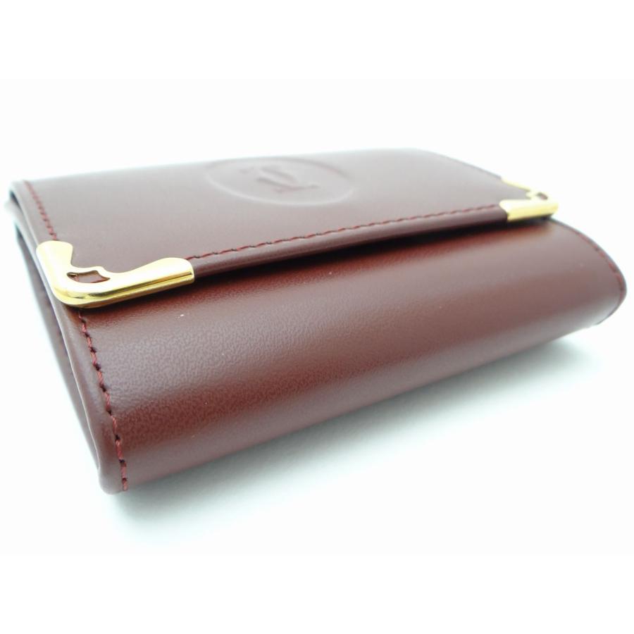 Cartier（カルティエ） L3000464 マストライン レザー スクエア コイン