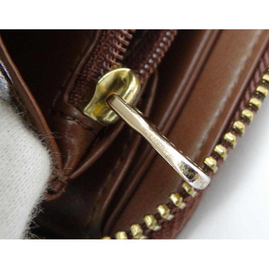 COACH（コーチ） F54630 シグネチャー ストライプ PVC ラウンド