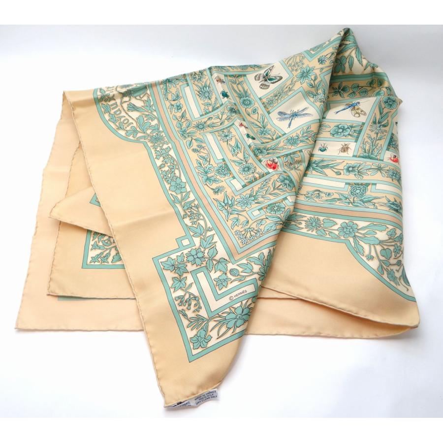 HERMES（エルメス） カレ90 joyaux de lete 夏の宝石 シルクスカーフ