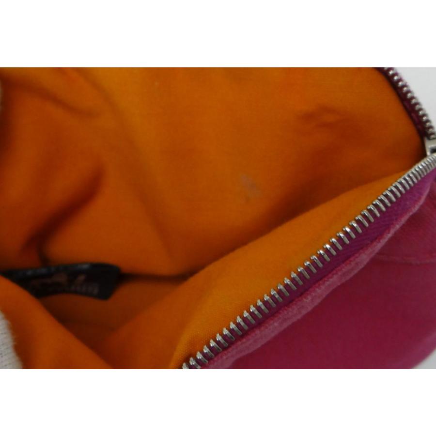 ボリード HERMES エルメス ボリードミニ キャンバスポーチ