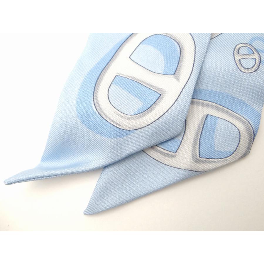 HERMES（エルメス） ツイリー シェーヌダンクル スカーフ シルク100