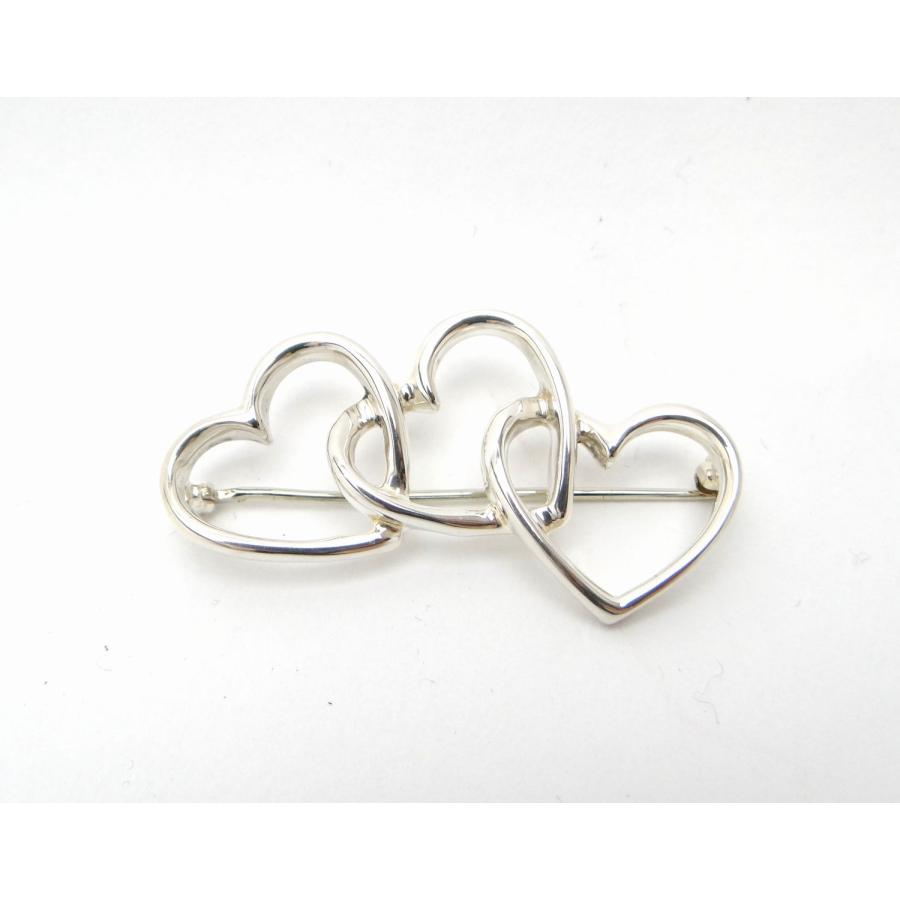 Tiffany&Co.　ツイスト ハート ブローチ SV925 アクセサリー TIFFANY&Co. TIFFANY&CO. ティファニー トリプルハート ピン