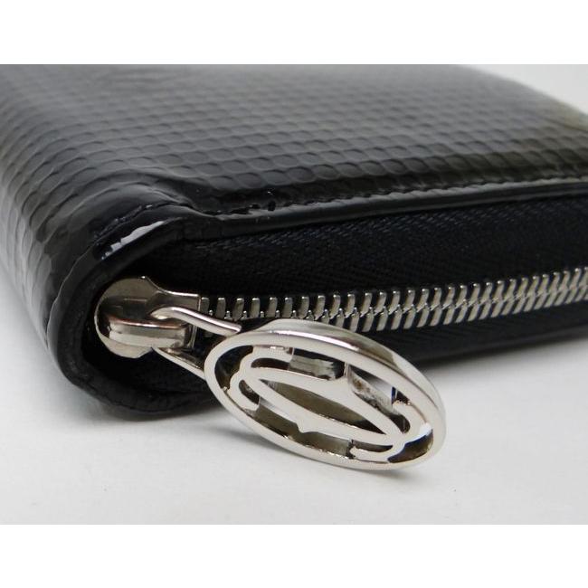カルティエ 財布 長財布 ラウンドジップ