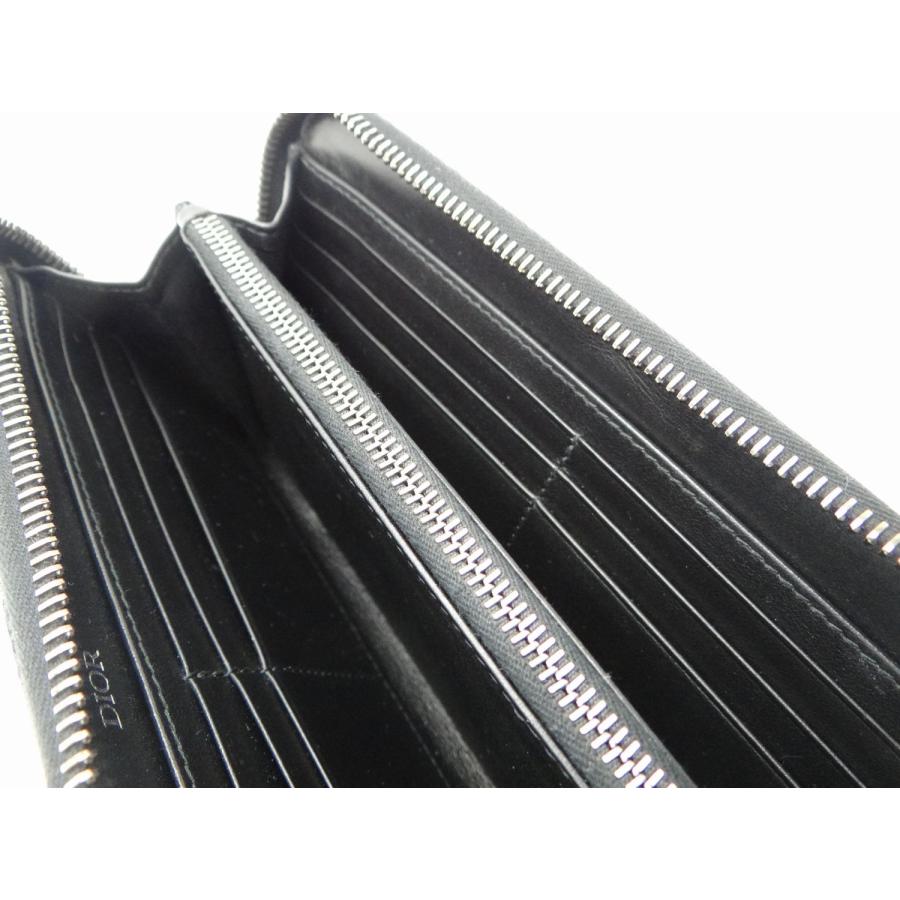 ✨極美品✨現行品✨DIOR 長財布　オブリーク　ジャカード　ラウンドファスナー Christian Dior（クリスチャン・ディオール） DIOR ディオール