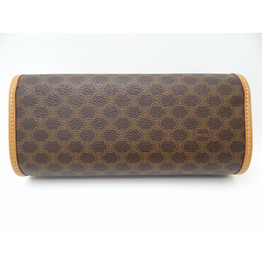 CELINE（セリーヌ） マカダム柄 小物入れ クラッチ ポーチ ブラウン系