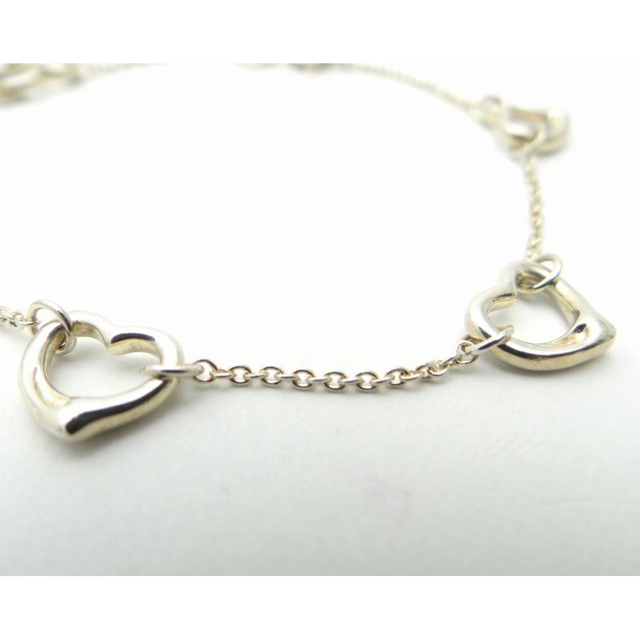 TIFFANY&Co.（ティファニー） オープンハート ブレスレット 17cm SV925