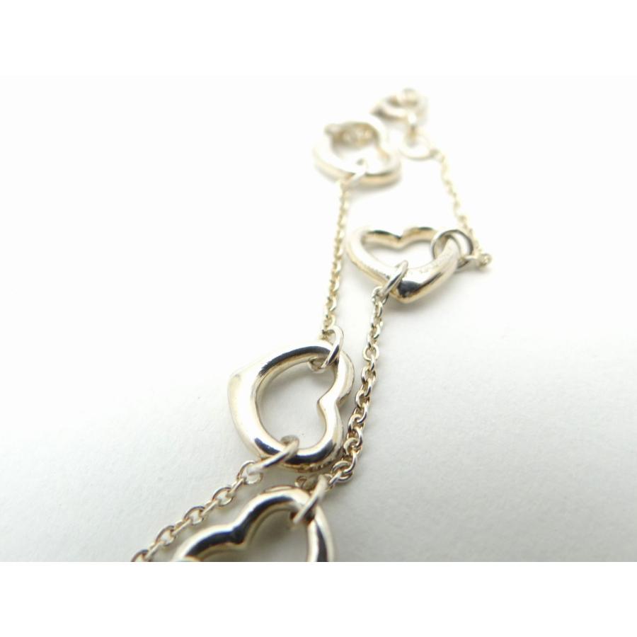 TIFFANY&Co.（ティファニー） オープンハート ブレスレット 17cm SV925