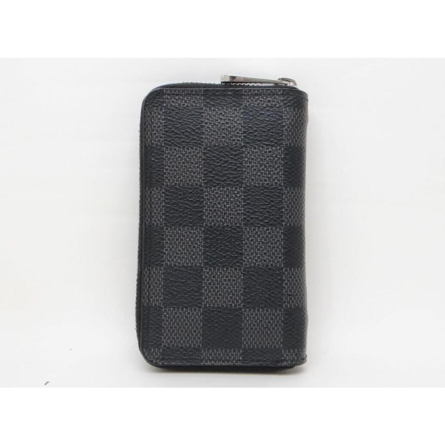 LOUIS VUITTON ルイヴィトン N63076 ダミエ・グラフィット ジッピー・コインパース コインケース＜USED＞｜bossfull｜02