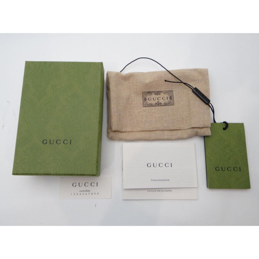 GUCCI（グッチ） 456118 ダブルG キーケース 6連 ブラック＜USED