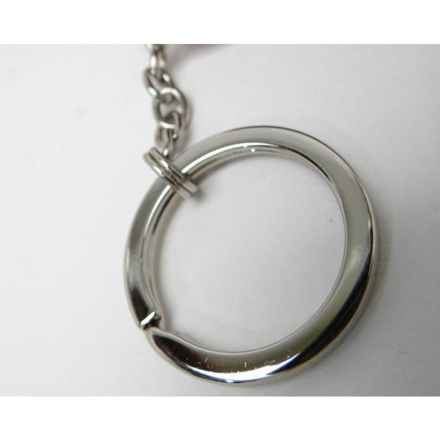 COACH コーチ 57841 レザー キーリング パスケース付コイン