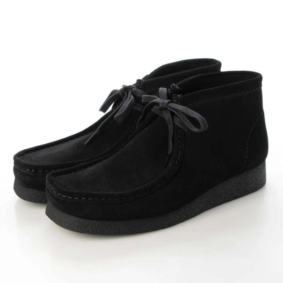 美品 Clarks Wallabee クラークス ワラビー ブーツ ブラック UK8
