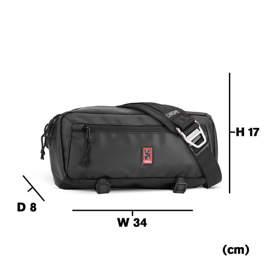 クローム ミニ カデット スリング バッグ CHROME MINI KADET SLING BAG BLACK TARP ボディバッグ 耐水