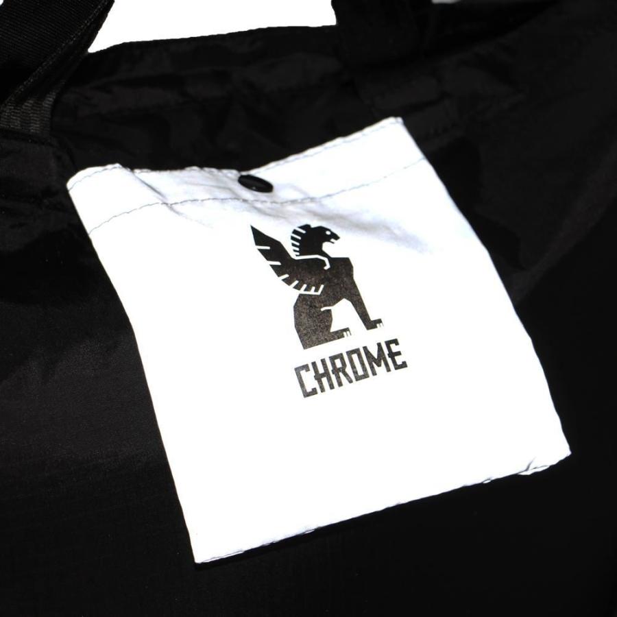 クローム セーフティー ポケット ショルダー バッグ CHROME SAFETY POCKET SHOULDER BLACK バッグ アクセサリー エコバッグ ★耐水 13L JP182BK｜bostonclub｜03