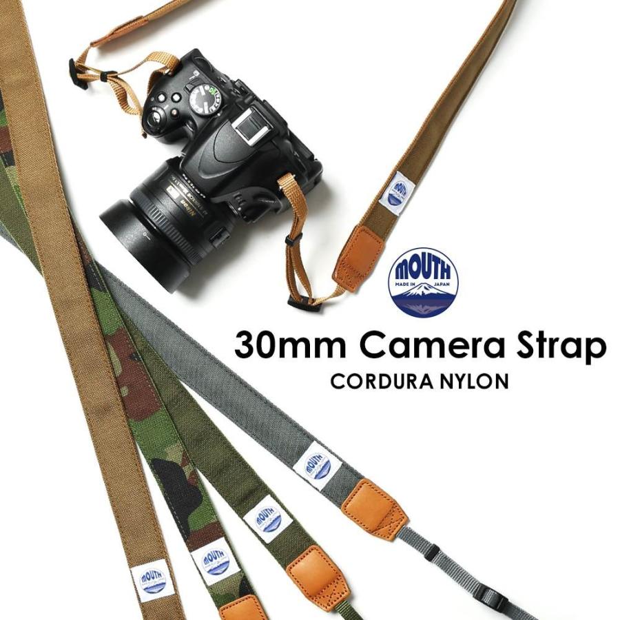 カメラストラップ 一眼レフ ミラーレス 30ミリ Delicious Camera Strap MJC13029-30mm MOUTH マウス CORDURA 日本製 おしゃれ カメラ女子